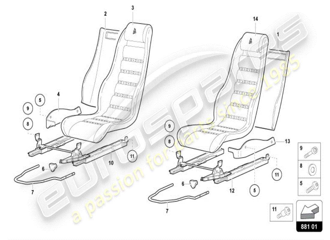a part diagram from the Lamborghini Diablo VT (1995) parts catalogue