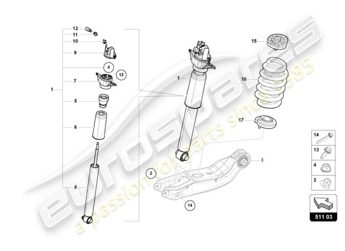 part diagram containing part number 4ml511115