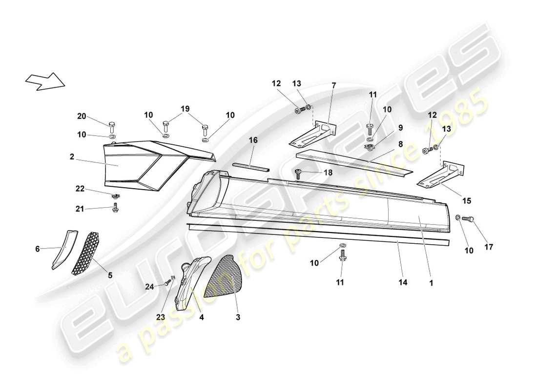 part diagram containing part number 410853915b