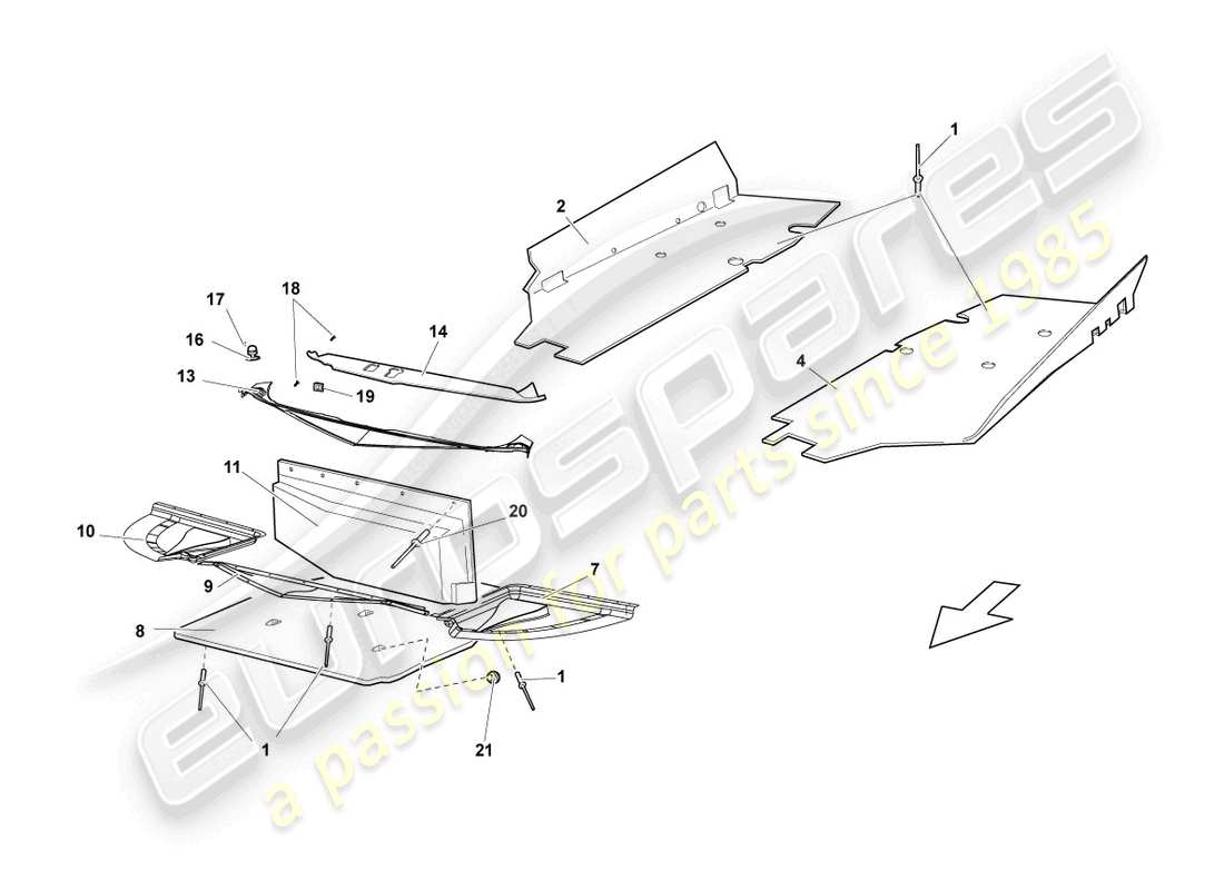 part diagram containing part number 410825207b