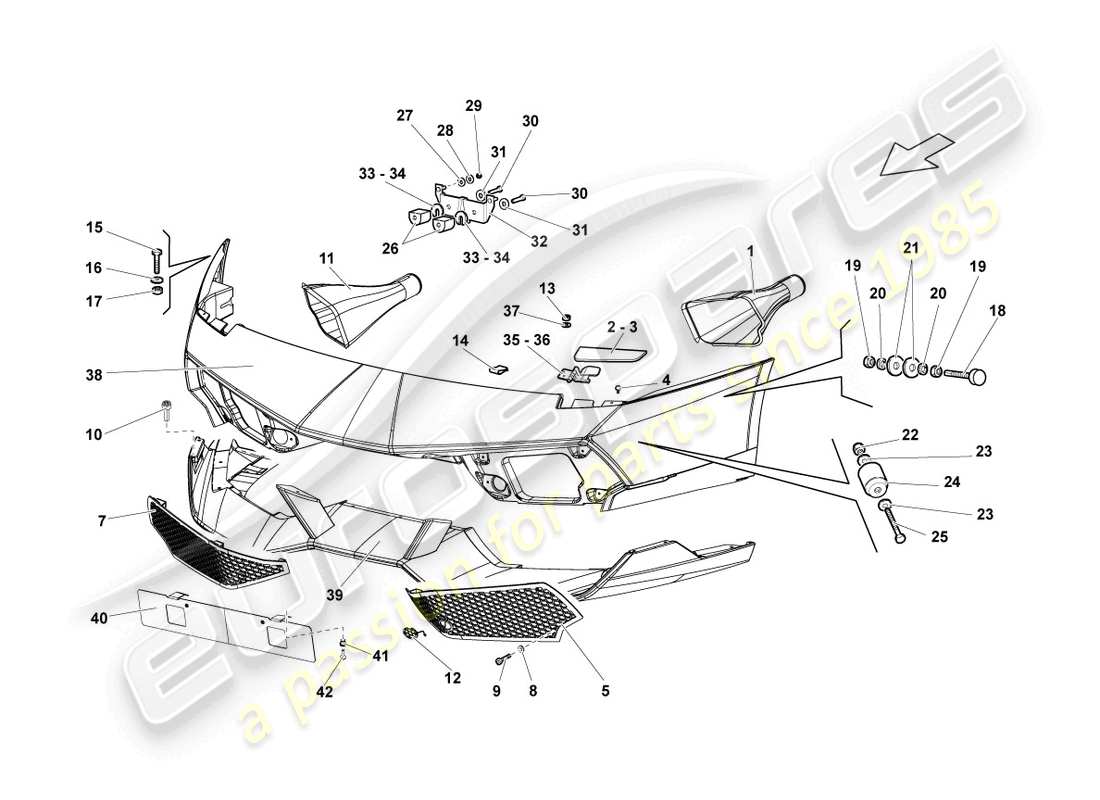 part diagram containing part number 429807105