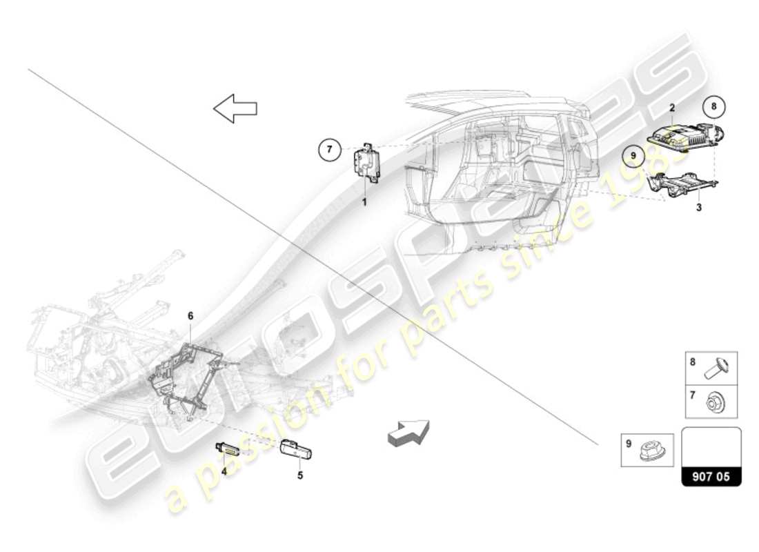 part diagram containing part number 47b907376a
