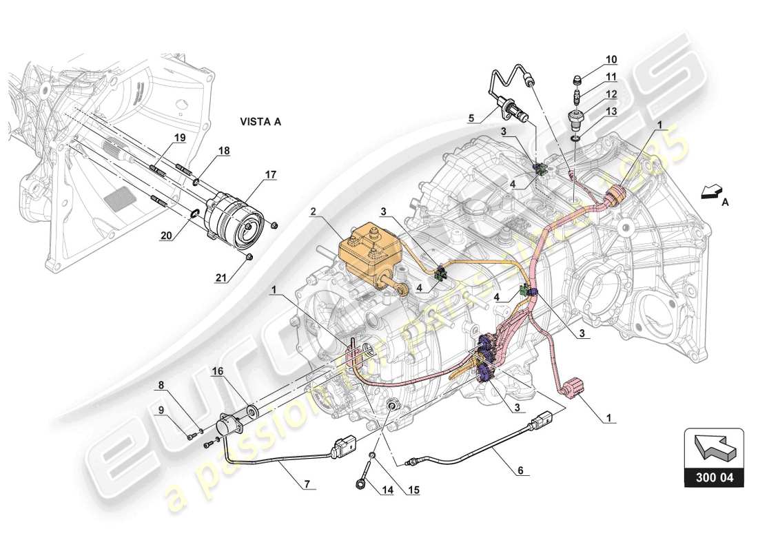 part diagram containing part number 4sa907601a