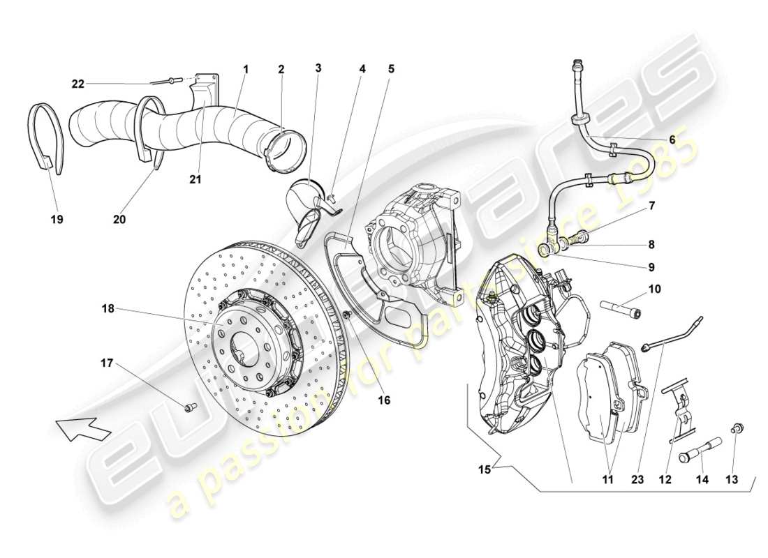 part diagram containing part number 410615447