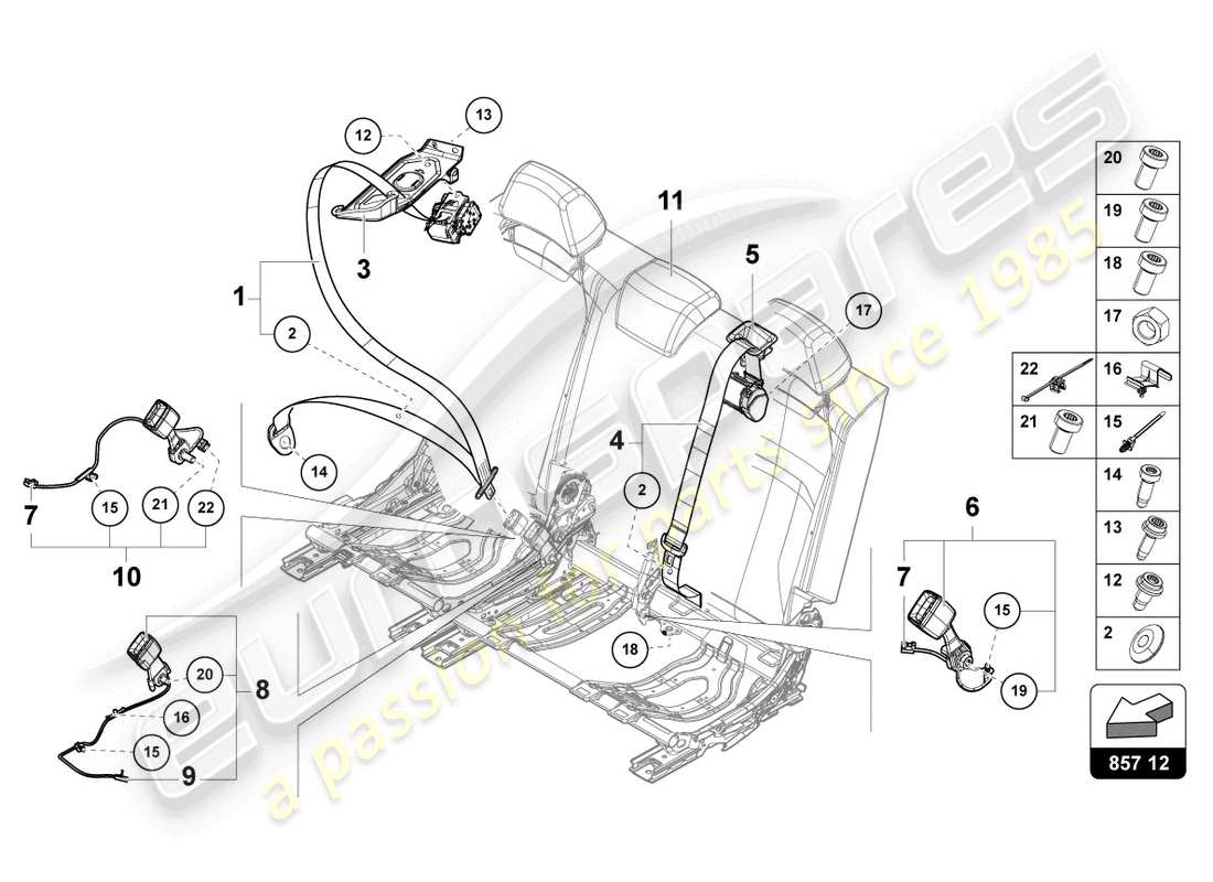 part diagram containing part number 4ml857805ar88