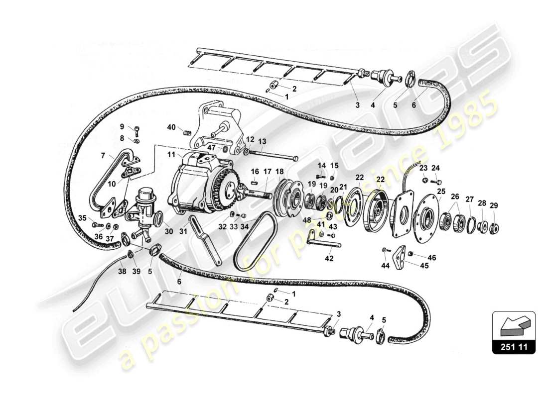 part diagram containing part number 008841003