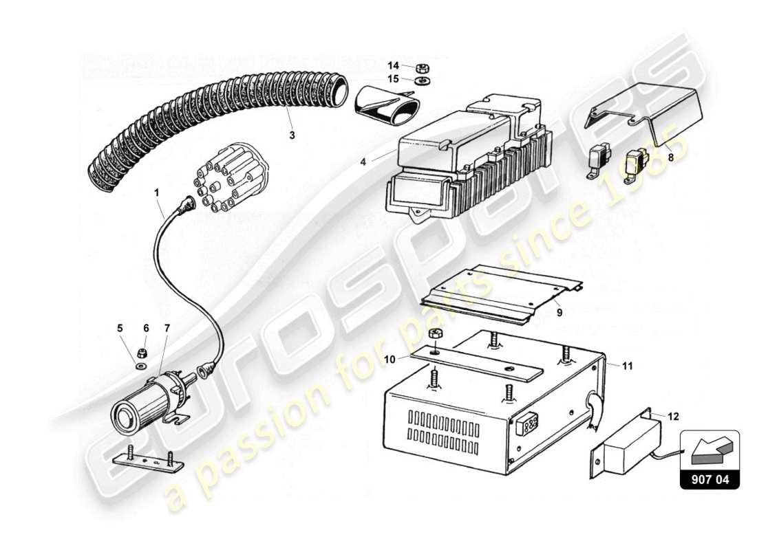 part diagram containing part number 001628706