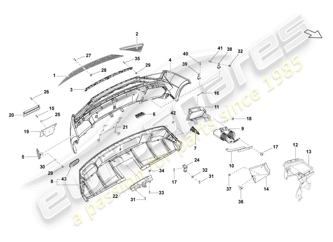 part diagram containing part number n 10551404