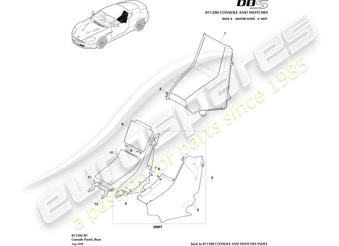 part diagram containing part number 8d33-045a12-aew