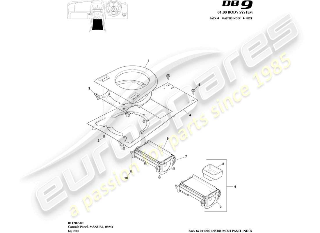 part diagram containing part number 4g43-045a67-ga