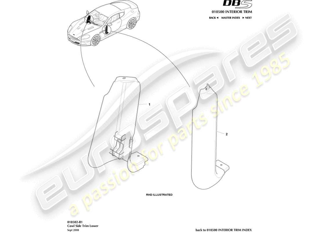 part diagram containing part number 8d33-02348-baw