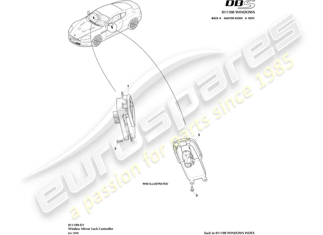 part diagram containing part number 8d33-14540-aa