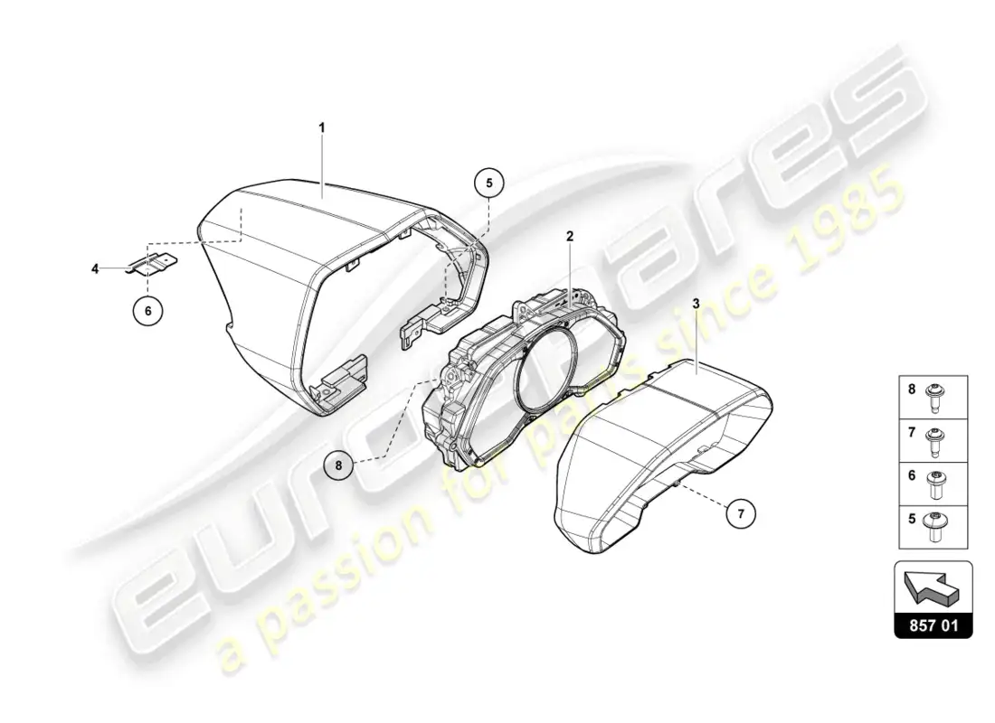 lamborghini lp700-4 coupe (2016) combi parts diagram