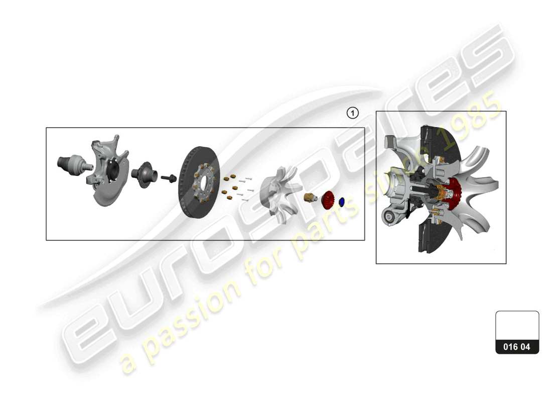 a part diagram from the lamborghini aventador accessories parts catalogue