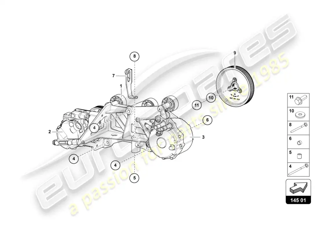 lamborghini sian (2020) v parts diagram