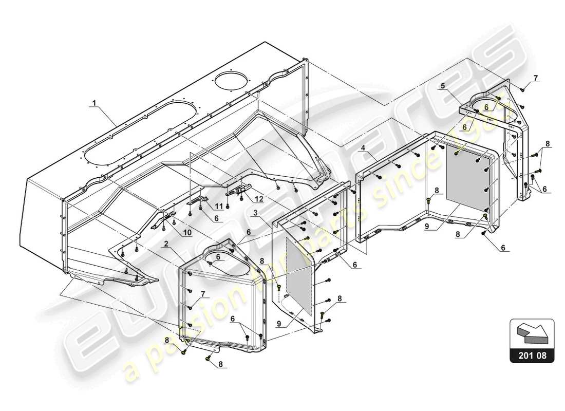 part diagram containing part number 4sa121518a