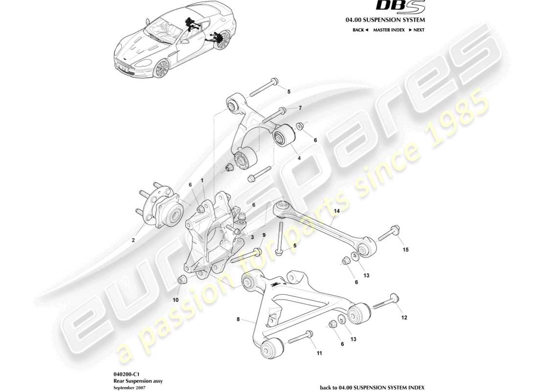 part diagram containing part number 4g43-2b663-ac