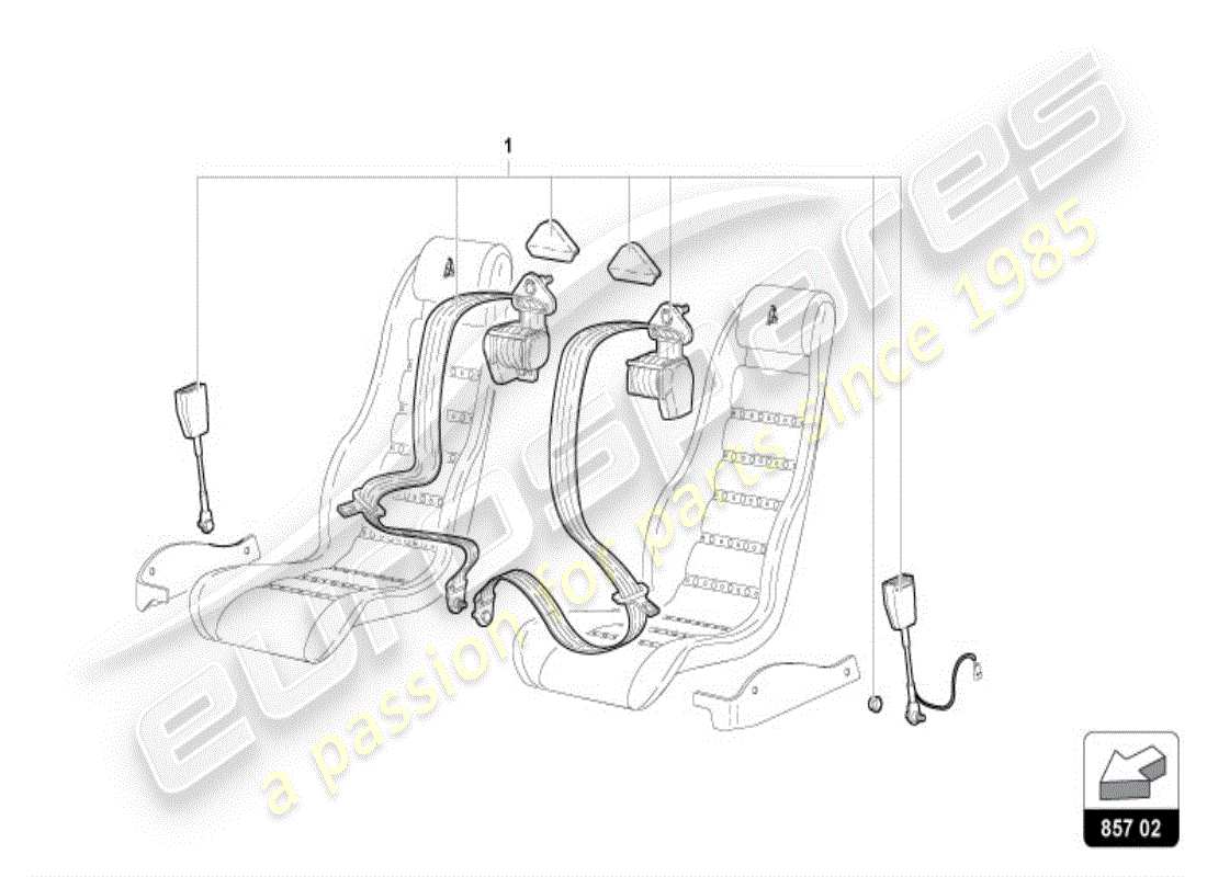 VIEW PARTS DIAGRAMS FROM THE LAMBORGHINI DIABLO PARTS CATALOGUE a part diagram from the lamborghini diablo parts catalogue