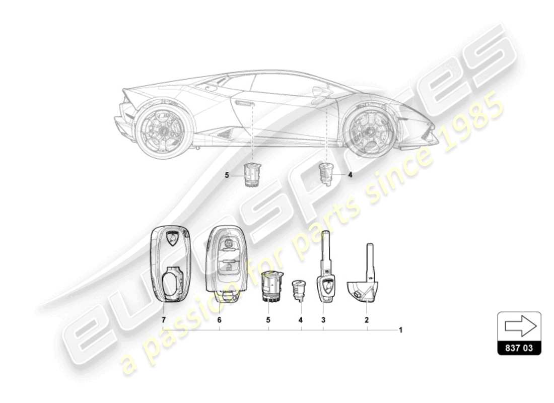 a part diagram from the lamborghini sterrato (2024) parts catalogue