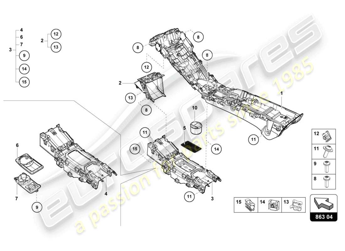 part diagram containing part number 4t0863241l14x
