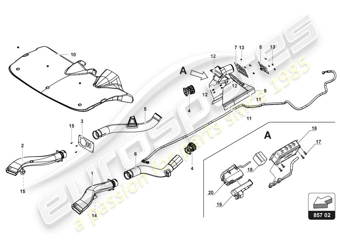 part diagram containing part number 4sa815984a