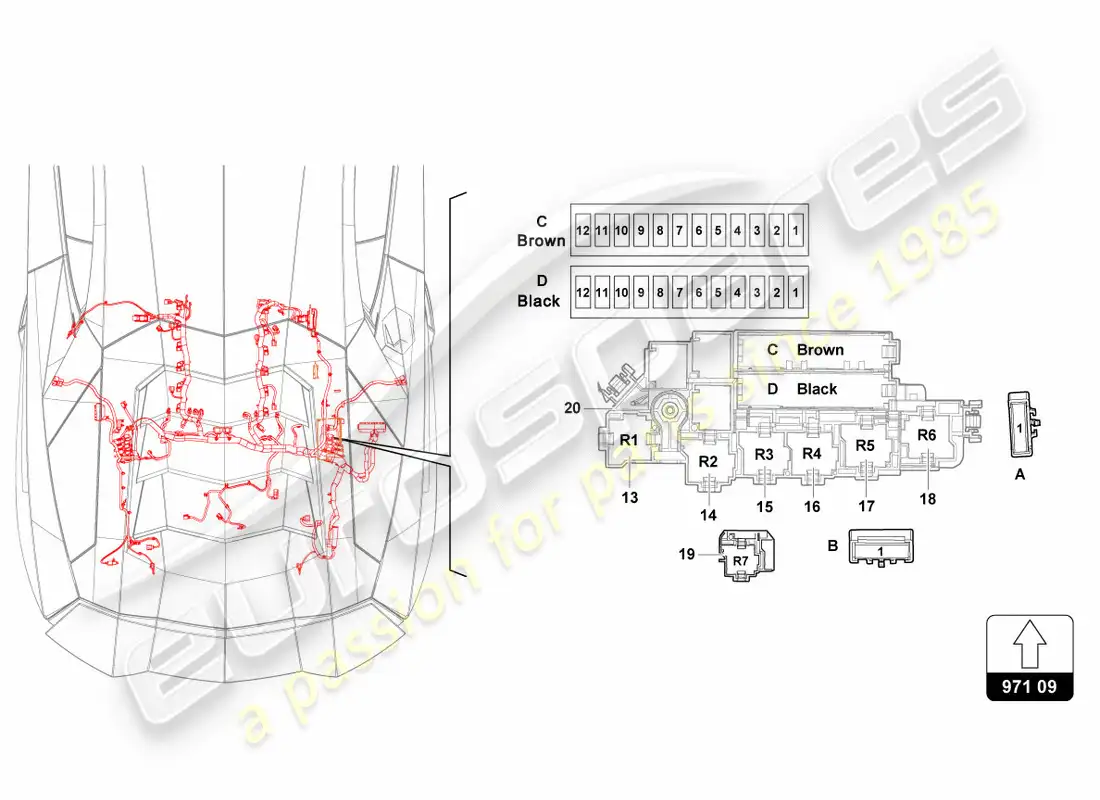 lamborghini centenario coupe (2017) fuses parts diagram