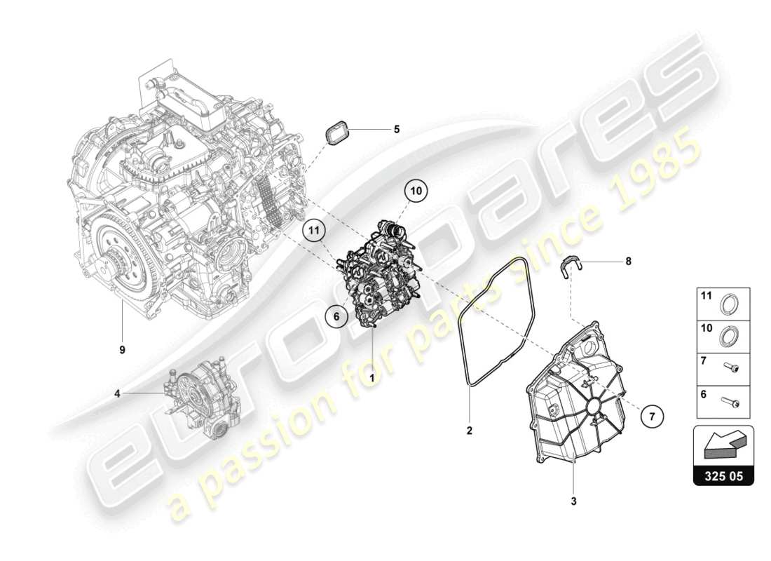 lamborghini sterrato (2024) mechatronic with software part diagram