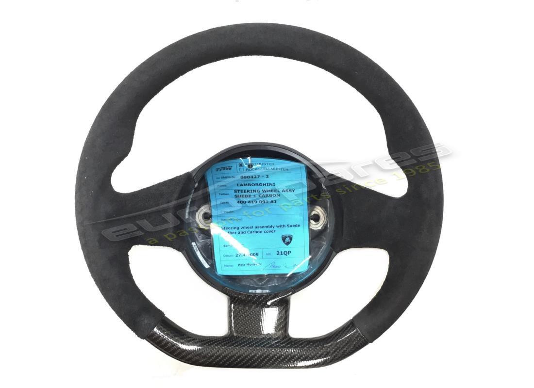 new lamborghini steering wheel. part number 400419091aj (1)