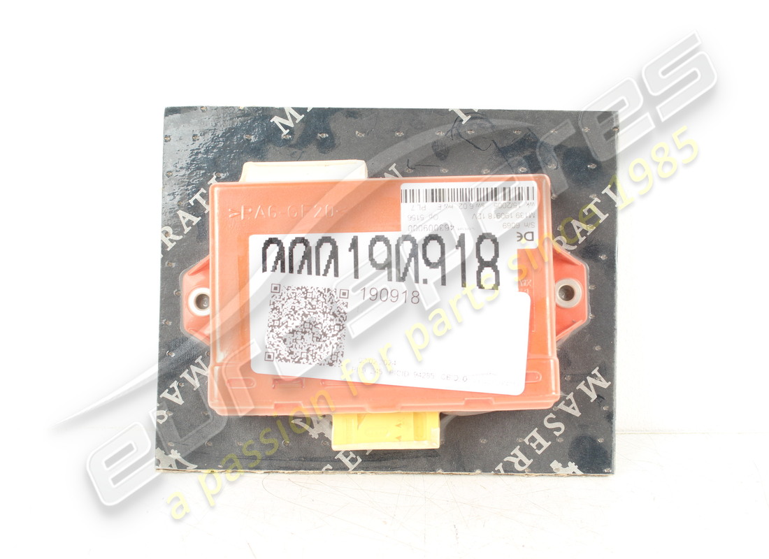 new maserati conditioning control unit.. part number 190918 (1)