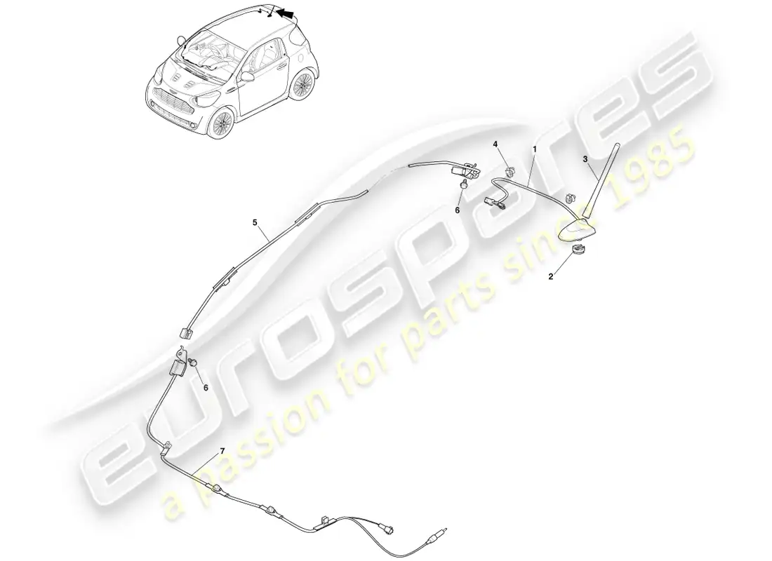 part diagram containing part number 86396-20040