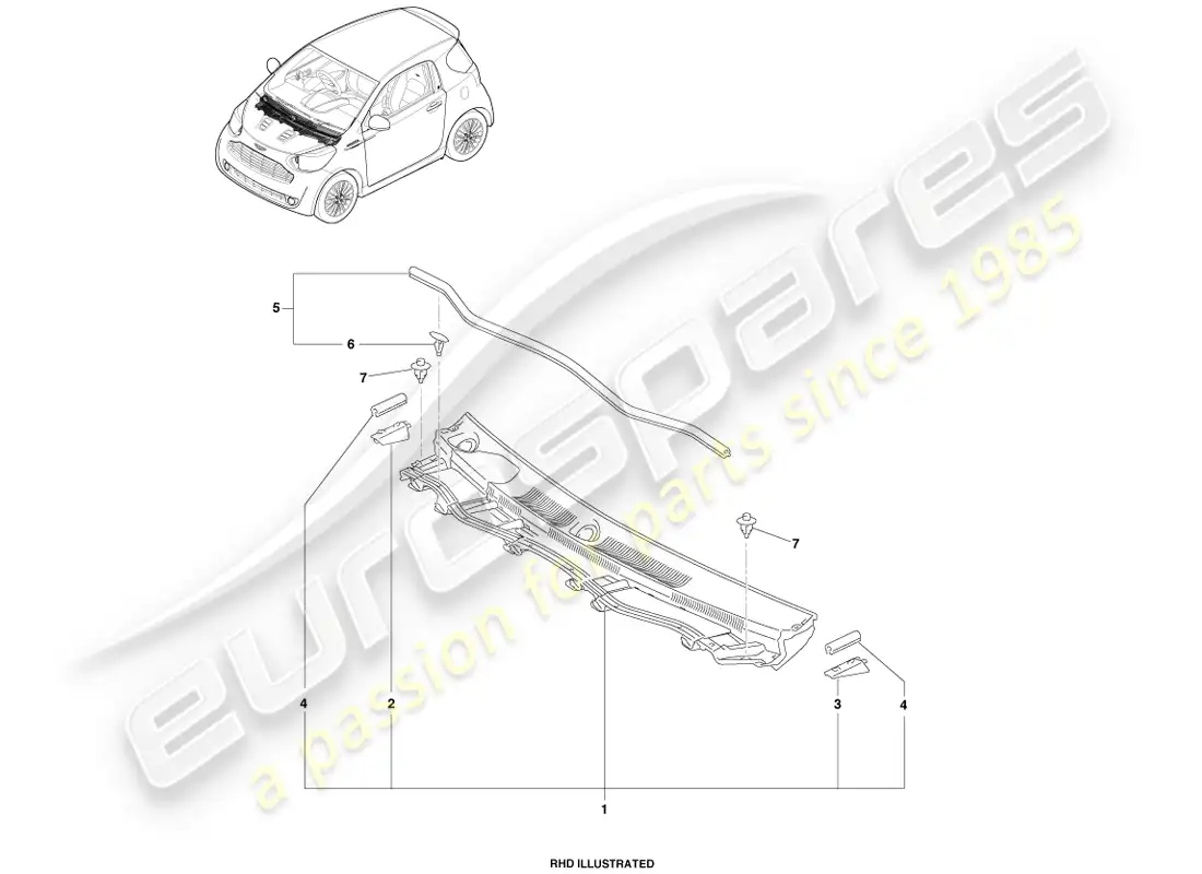 part diagram containing part number 90467-07076-c0