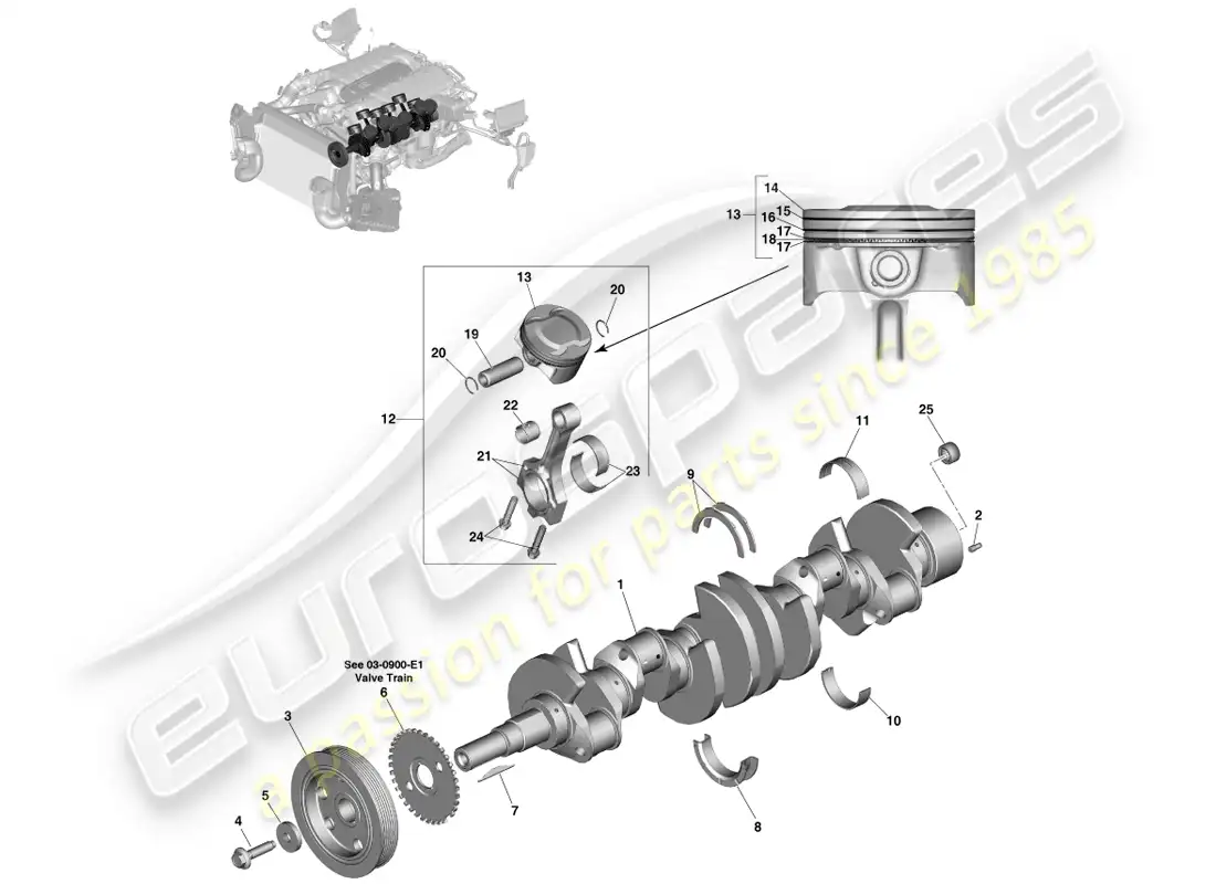 aston martin vanquish (2014) power conversion parts diagram