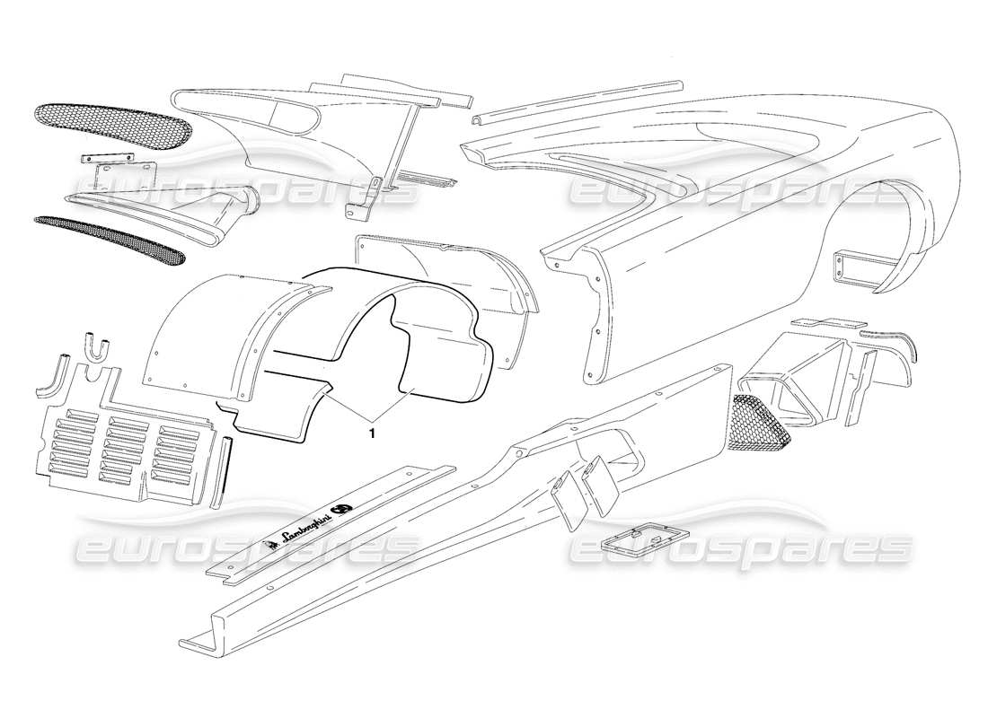 part diagram containing part number 009455518