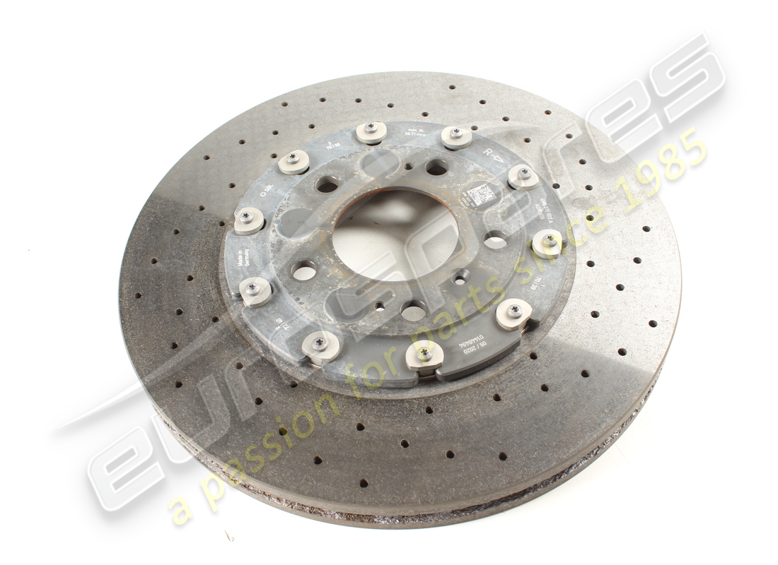 USED Lamborghini RIGHT REAR BRAKE DISC . PART NUMBER 4M0615602A (1)