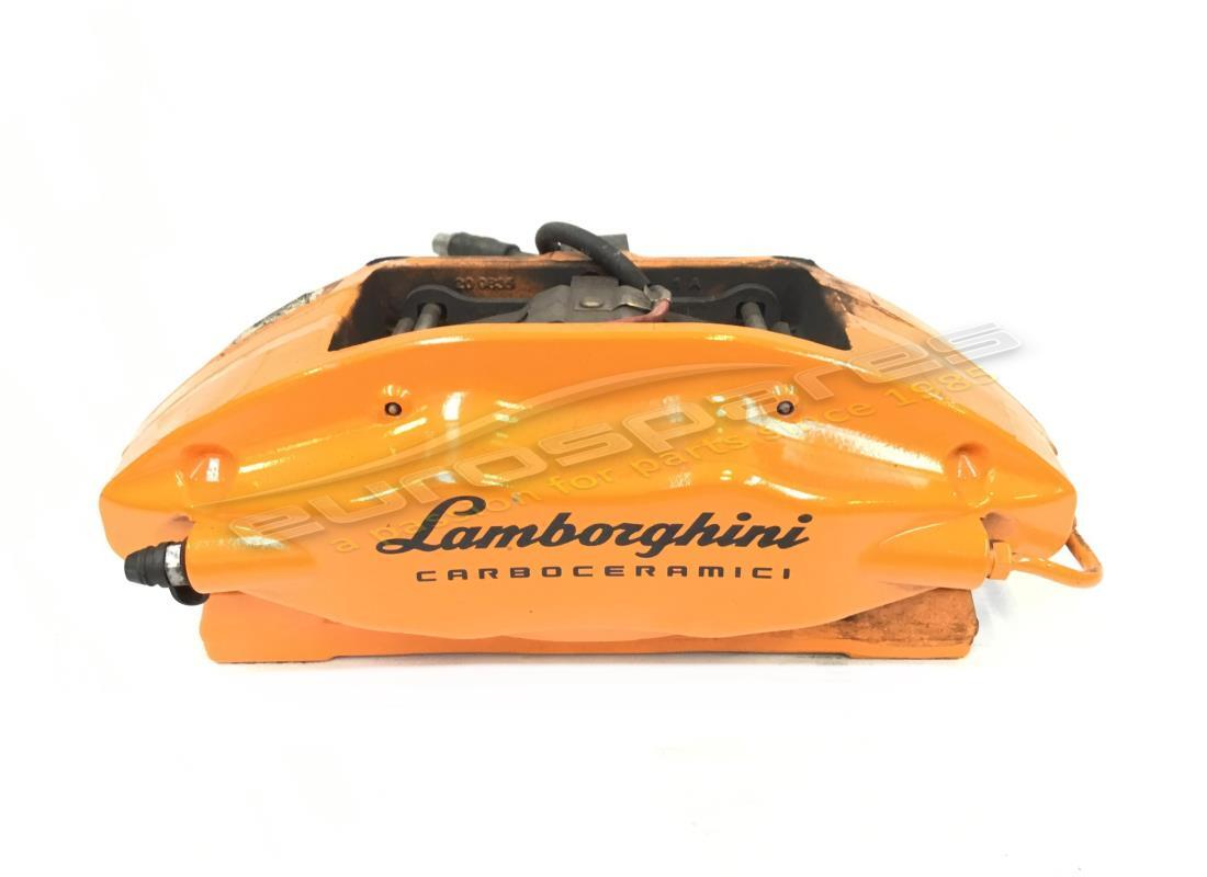 used lamborghini sliding-caliper stahl orange. part number 4t0615406ag (1)