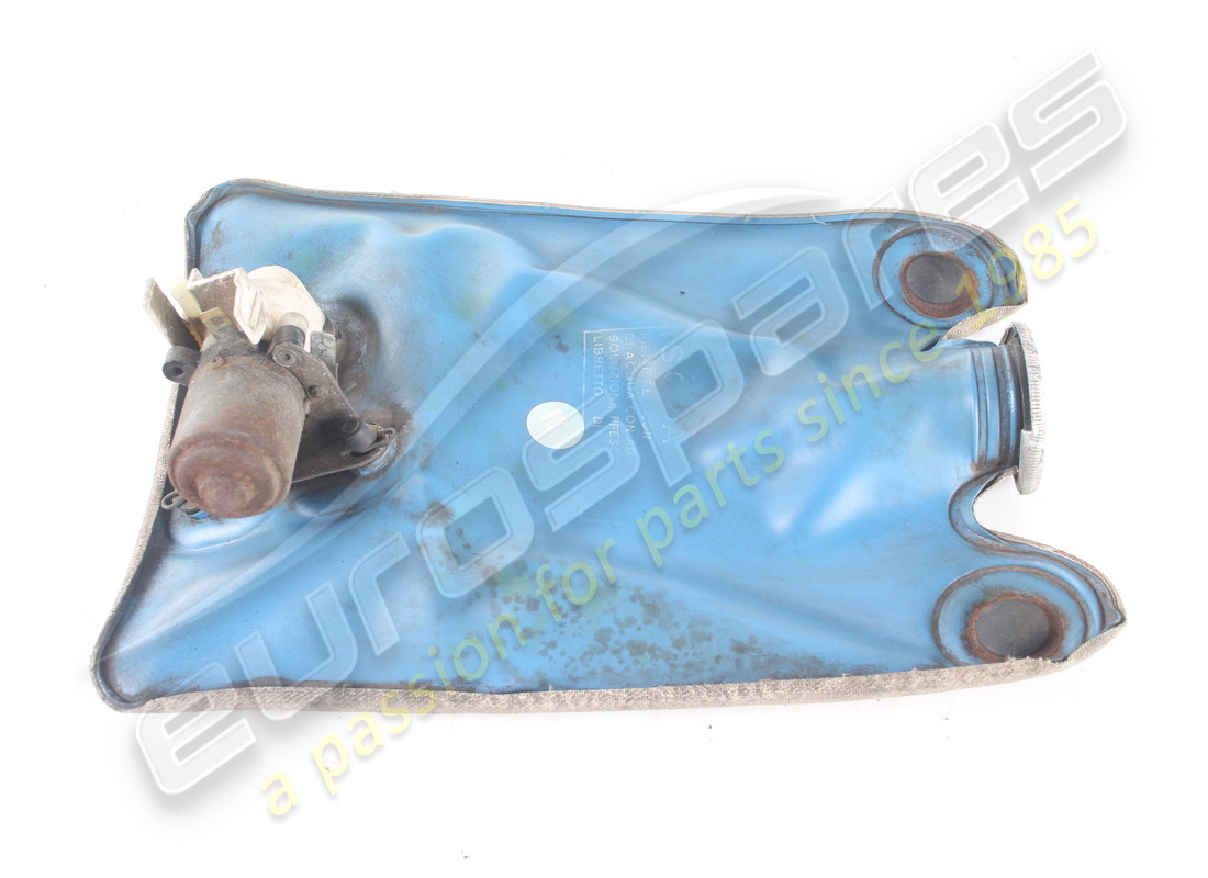 USED FERRARI WINDSCREEN WASHER BAG WITH PUMP. PART NUMBER 101563 (5) used ferrari windscreen washer bag with pump. part number 101563 (5)