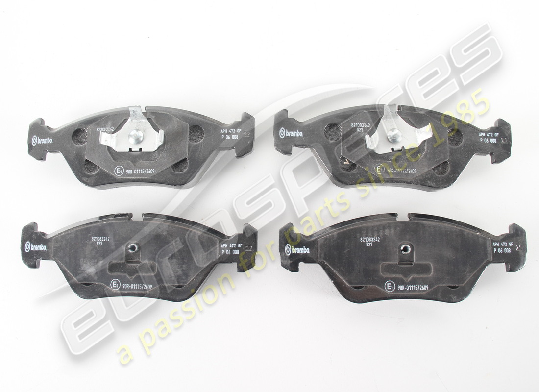 new eurospares front brake pads set. part number 310254039 (2)