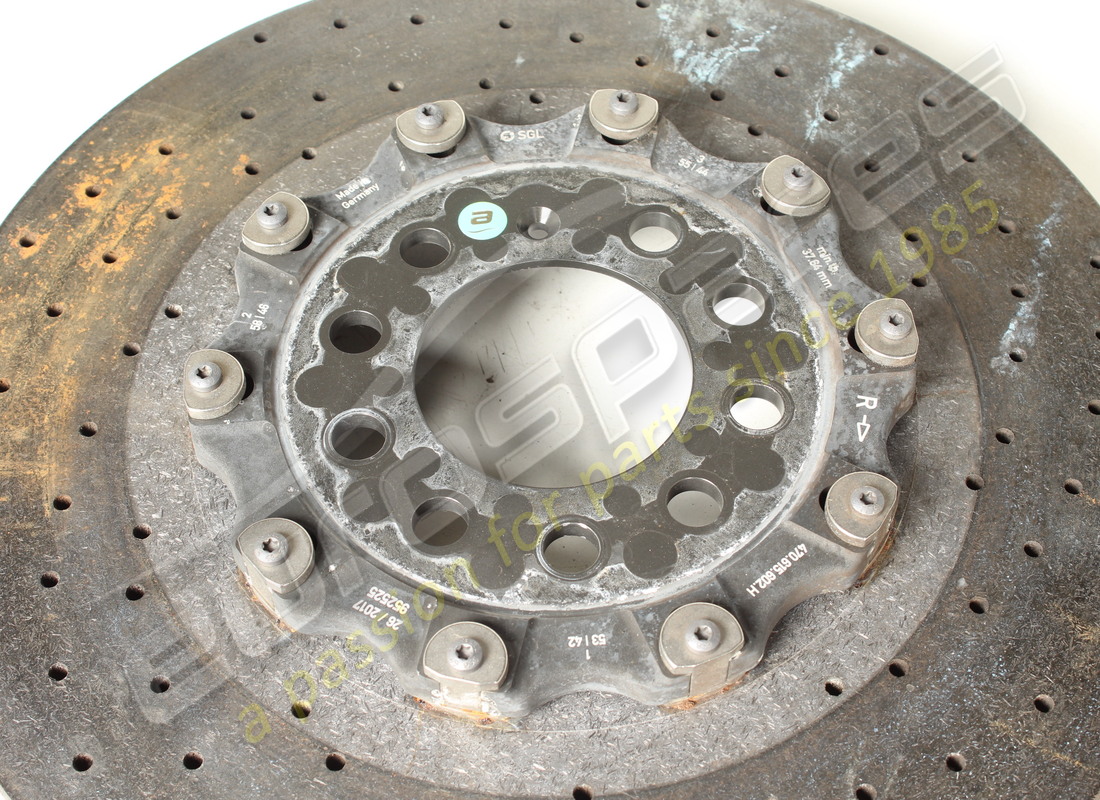 used lamborghini brake disc. part number 470615602h (2)