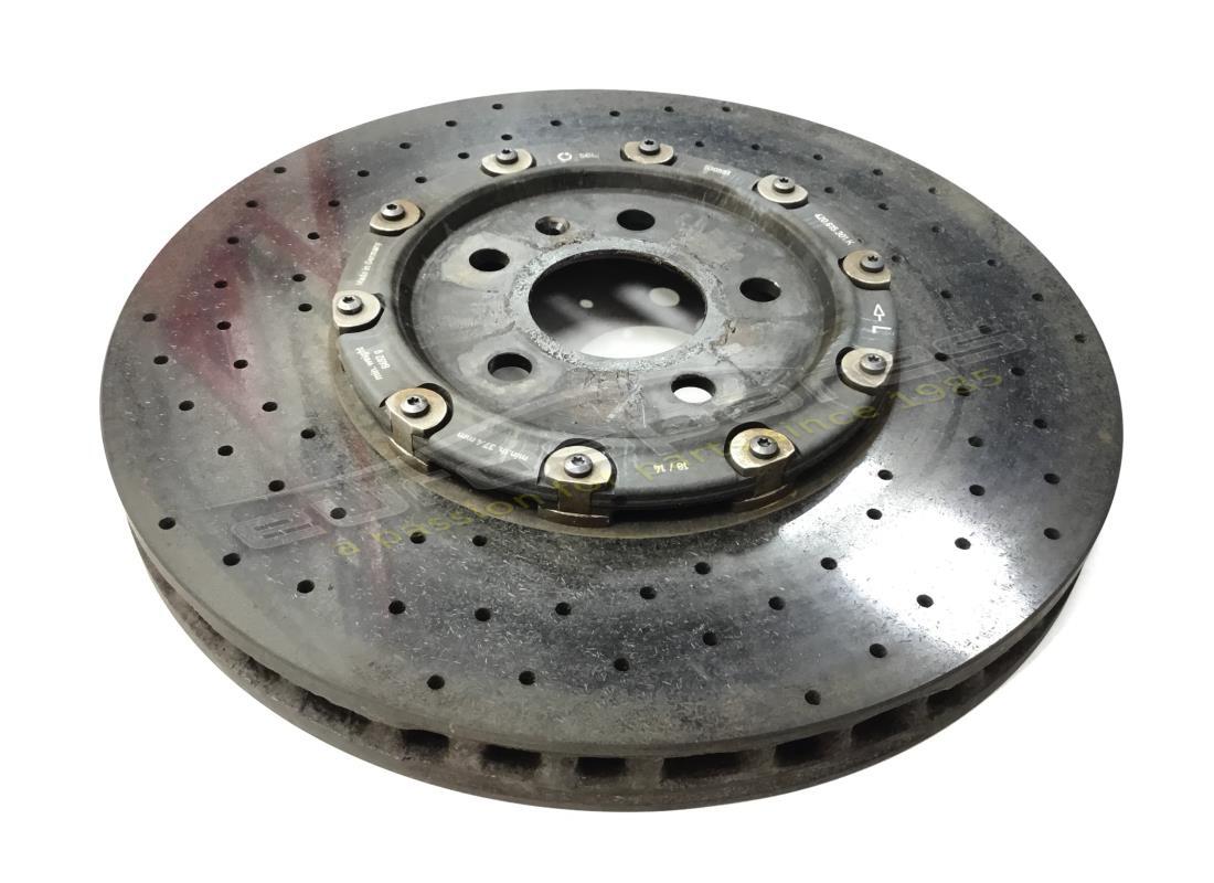 USED Lamborghini CARBON CERAMIC BRAKE DISC (CCP) . PART NUMBER 420615301K (1)