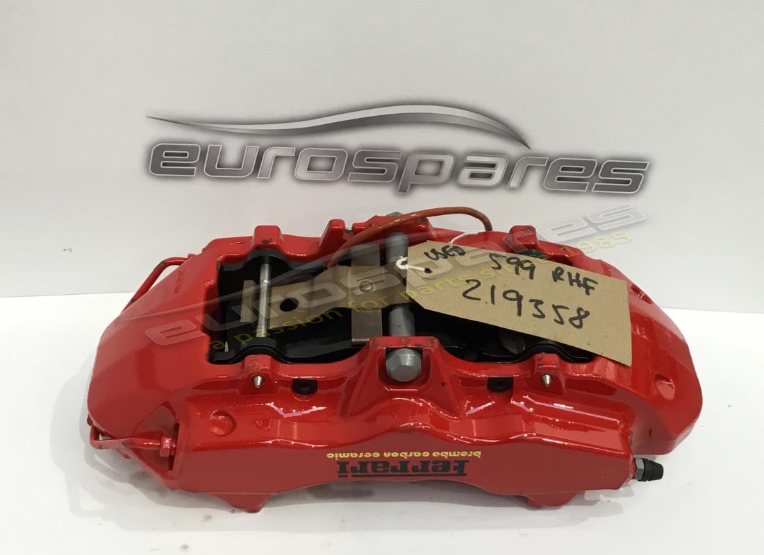 used ferrari rh front caliper with pads. part number 219358 (1)