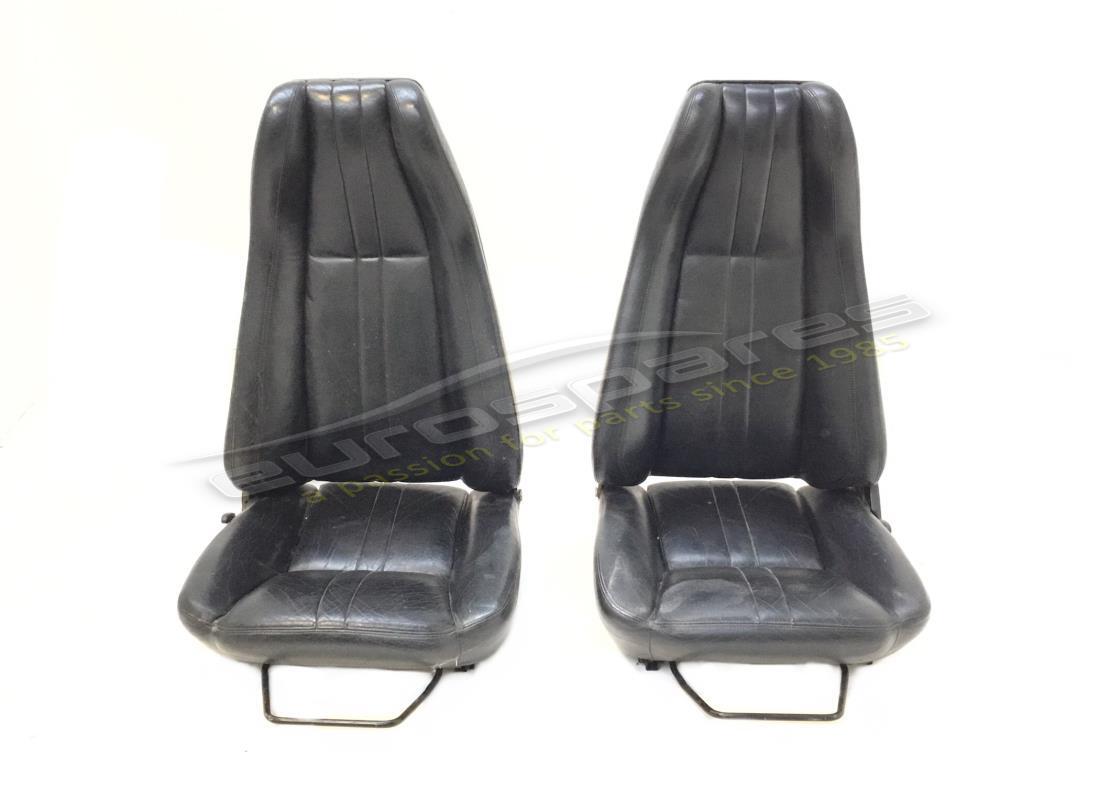 USED Lamborghini PAIR OF JALPA SEATS . PART NUMBER 007835031A (1)