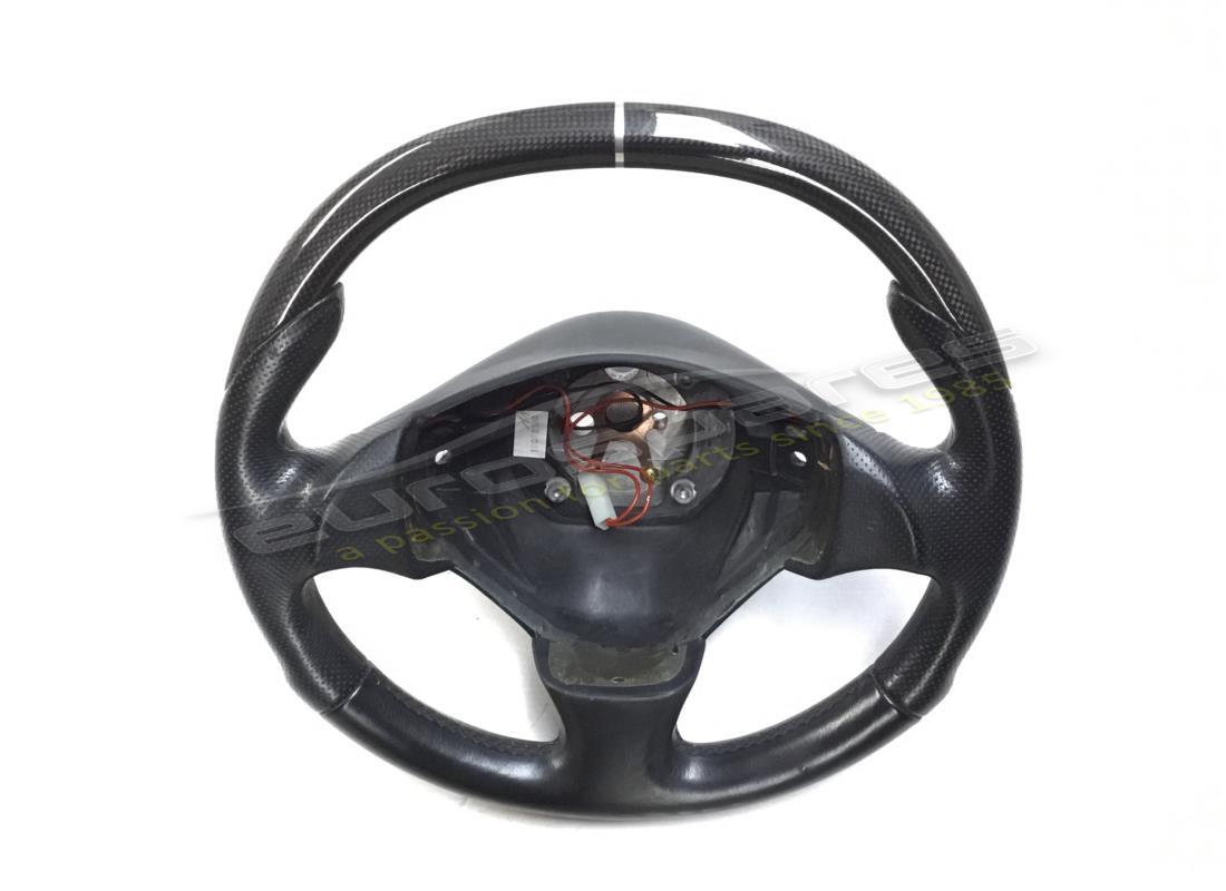 USED Maserati STEERING WHEEL BLACK . PART NUMBER 207843 (1)