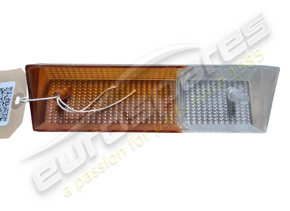 new ferrari lh front indicator &amp; side lamp orange/clear lens. part number 60329703 (4)
