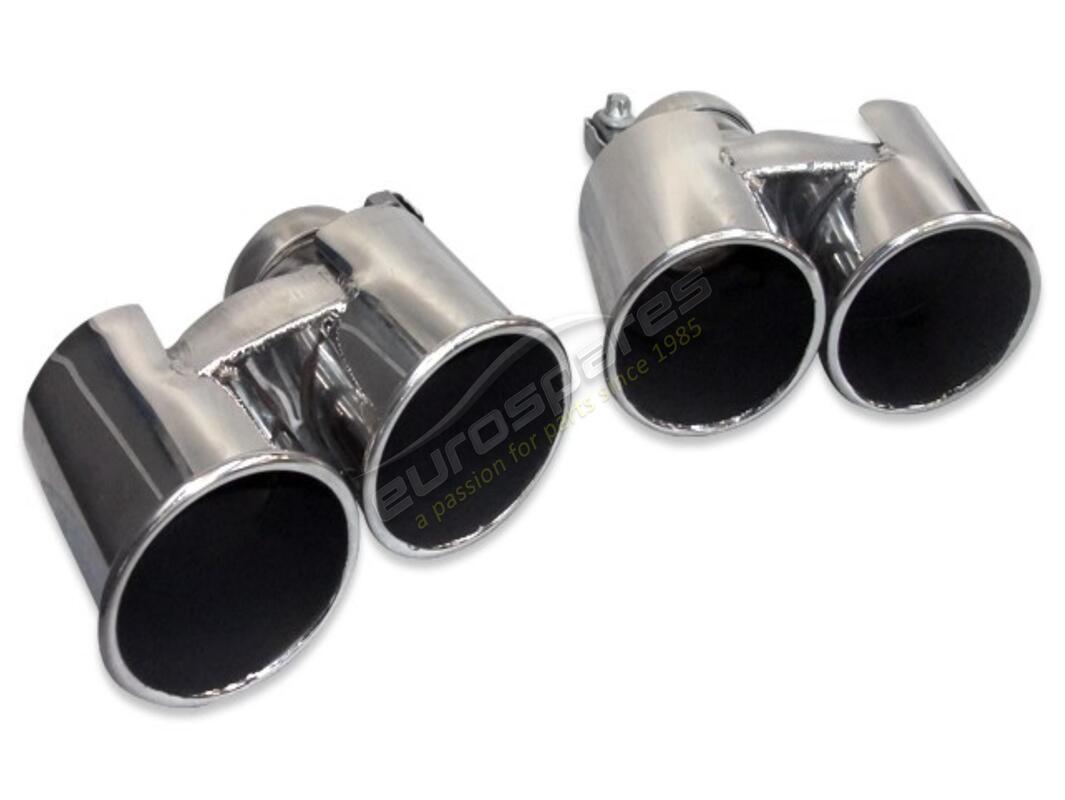 new tubi 997.1 turbo 4 polished round end tips kit. part number tspo997t07823a (1)