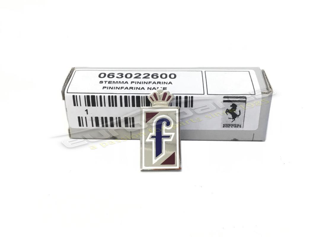 new ferrari pininfarina name. part number 63022600 (1)