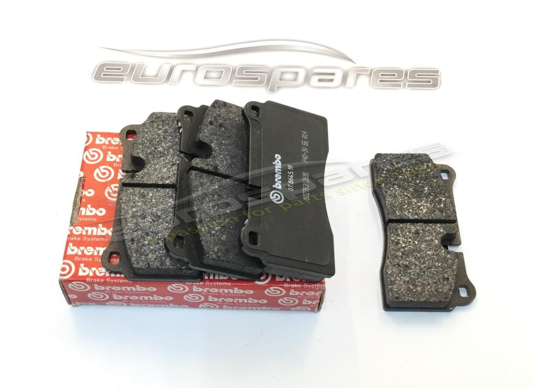 new lamborghini set rear brake pads ccm. part number 420698451f (1)