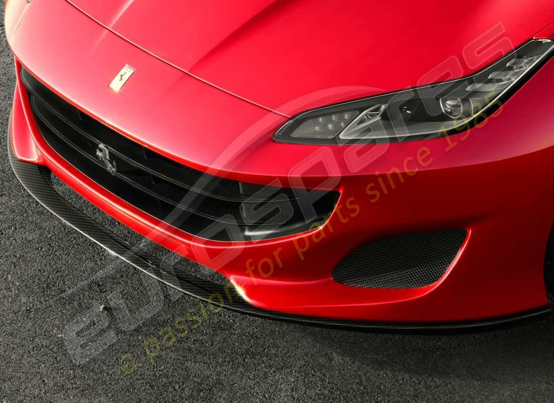 new ferrari carbon fiber front spoiler. part number 765473 (1)