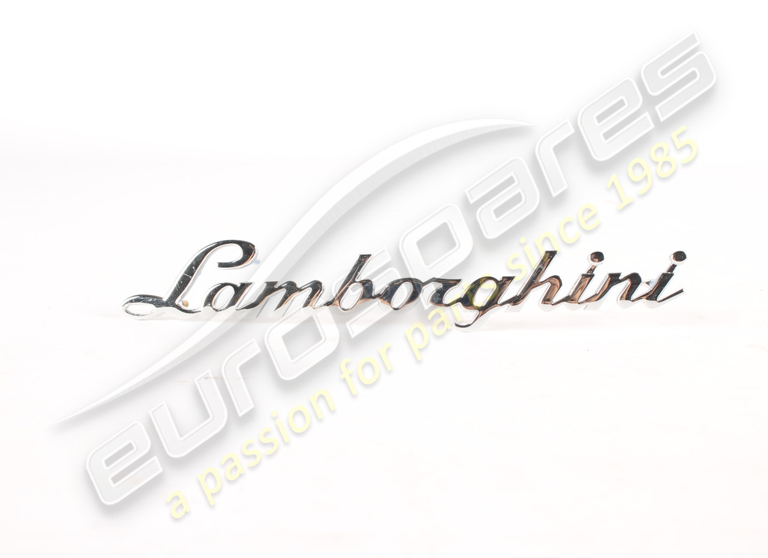 used lamborghini nameplate. part number 4t0853886b (1)