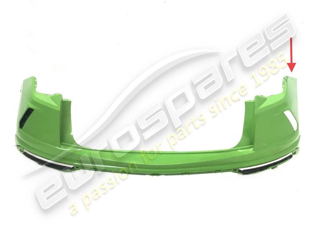 used lamborghini bumper, complete. part number 4ml807511agru (1)