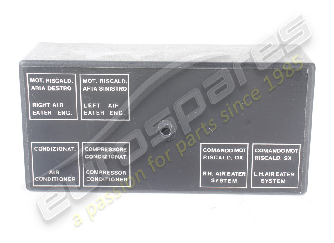 USED Ferrari RELAY BOARD COVER . PART NUMBER 127081 (1)